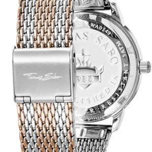 Zegarek THOMAS SABO WA02732832013. Kwarcowy, Kolor szary. Kobieta.