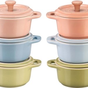 STAUB GIFT GIVING 4x Mini cocotte okrągły 10 cm, wielokolorowe