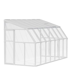 Rion Plastikowa szklarnia przyścienna Sun Room 45 Biały 322x258x266cm