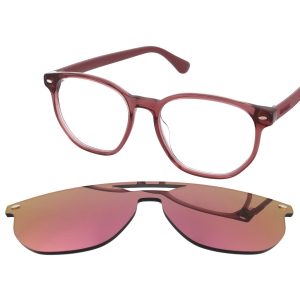 Okulary HAVAIANAS UBATUBCSLHFVQ. View + clip-on, Kolor różowy. Unisex.
