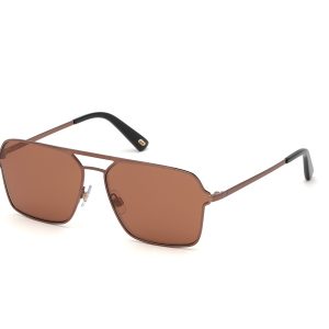 Okulary WEB EYEWEAR WE0261-6036E. Okulary przeciwsłoneczne, Kolor złoty. Mężczyzna.