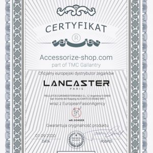 Biżuteria LANCASTER JLA-BRCRAB6WH. Bransoletka, Kolor złoty. Kobieta.