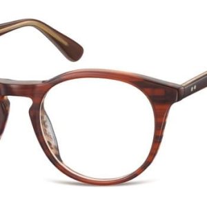 Okrągłe okulary oprawki zerowki korekcyjne Sunoptic AC45F