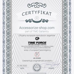 Zegarek TIME FORCE TF2649L011. Kwarcowy, Kolor czarny. Kobieta.