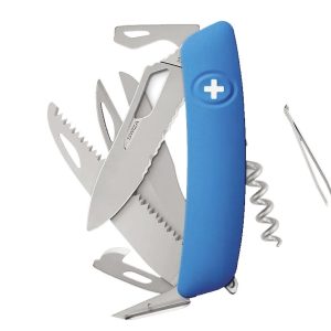 Swiza SH09TR AM SAW & SCISSORS WAVY EDGE Blue (KST.0136.1030)