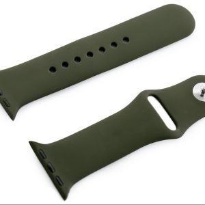 Apple Watch pasek U23 - ciemnozielony - 42/44mm