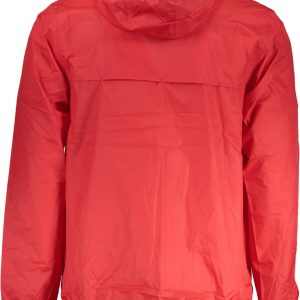 MĘSKA KURTKA SPORTOWA K-WAY CZERWONA