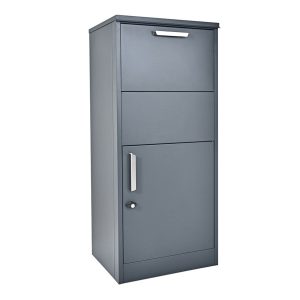 Westmann Skrzynka paczkowa stalowa Pepe Antracyt 50x39x114cm