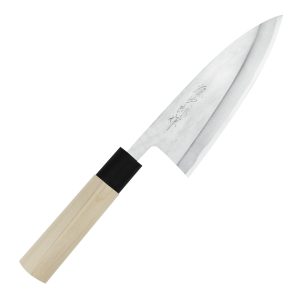 Tojiro F-901 Shirogami#2 Nóż Deba 15 cm