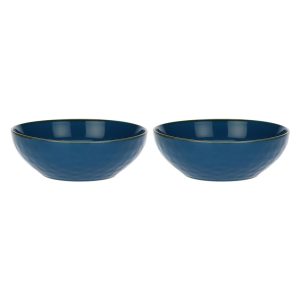 ROSE&TULIPANI CONCERTO BLU AVIO Zestaw 2 misek do sałatek 26 cm