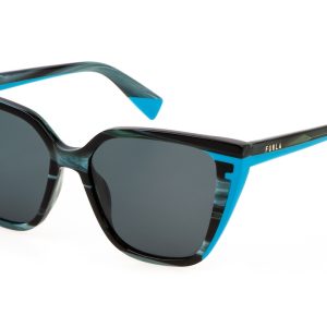 Okulary FURLA SFU782-5506M8. Okulary przeciwsłoneczne, Kolor czerwony. Kobieta.