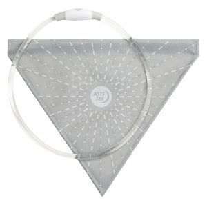 Niteize NITEHOWL BANDANA ŁADOWANY NASZYJNIK BEZPIECZEŃSTWO LED Szary NHOR-B0907S-R8