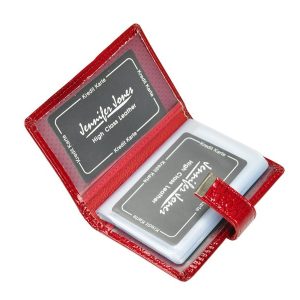 Wizytownik skórzany etui na dokumenty wzór skóra krokodyla Jennifer Jones