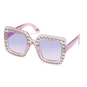Okulary SKECHERS SE9074-4572W. Okulary przeciwsłoneczne, Kolor różowy. Dziecko.