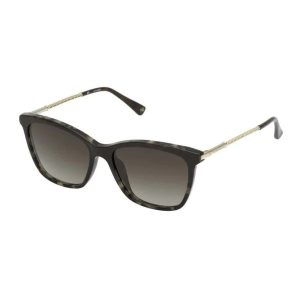 Okulary NINA RICCI SNR267-5403KU. Okulary przeciwsłoneczne, Kolor szary. Kobieta.