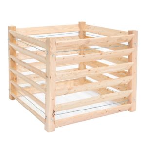 Westmann Kompostownik z drewna modrzewiowego Konni M Natura 100x100x80cm
