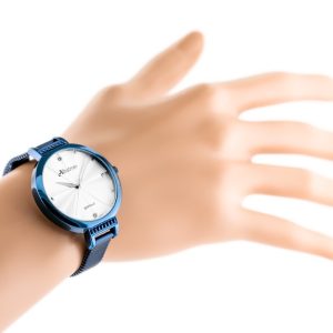 ZEGAREK DAMSKI ALBATROSS ABBC22 (za544e) blue / silver