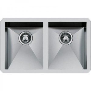 Foster 1221850 zlewozmywak podblatowy z dwiema komorami