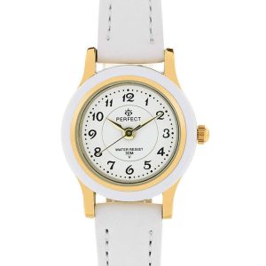ZEGAREK KOMUNIJNY DZIECIĘCY PERFECT LP195-03 biały + BOX