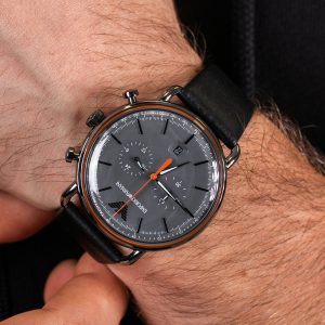 ZEGAREK MĘSKI EMPORIO ARMANI AR11168 - AVIATOR (zi019d)