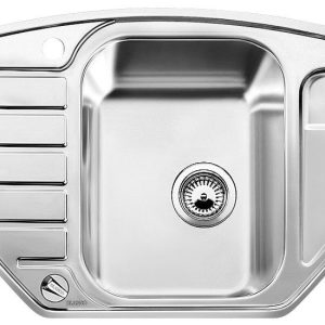 BLANCO LANTOS 9 E-IF stal szczotkowana narożny, korek auto. Użyj kodu 23BLA06 i płać mniej