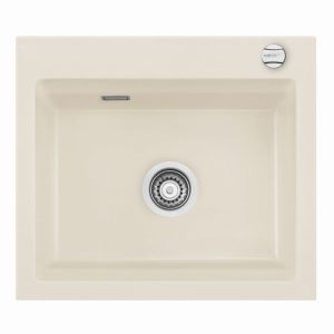 Systemceram Kara 57 Jasmin zlewozmywak ceramiczny, korek manualny