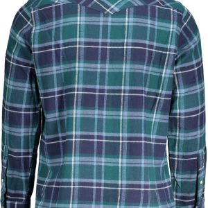 ZIELONA KOSZULA MĘSKA Z DŁUGIM RĘKAWEM WRANGLER