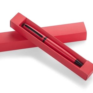 Długopis w etui RIO - Czerwony