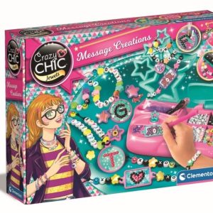 Clementoni Crazy chic Literkowa biżuteria 18772
