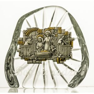 Crystal Julia Statuetka pamiątka Boże Narodzenie