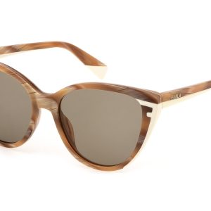 Okulary FURLA SFU783-55092M. Okulary przeciwsłoneczne, Kolor brązowy. Kobieta.