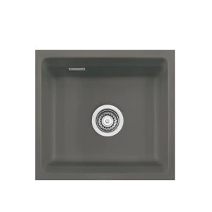 Systemceram Kara 42 U Lava, zlewozmywak ceramiczny, korek manualny