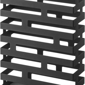 Stojak na parasole BRICK szeroki czarny