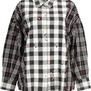 KOSZULA Z DŁUGIM RĘKAWEM DESIGUAL DAMSKA CZARNA