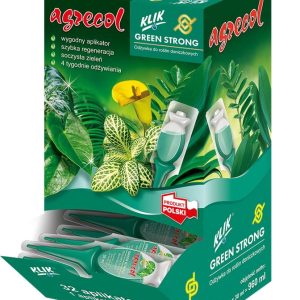 Nawóz do roślin domowych Green Strong 32 x 30 ml - Agrecol