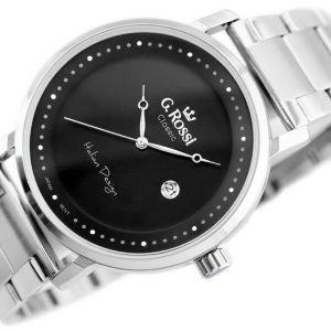 ZEGAREK G. ROSSI - C6182B-1C1 (zg256a) s./black + BOX