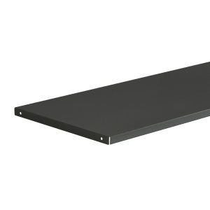 Półka metalowa do szafy biurowej JAN II, 1150 x 20 x 360 mm, antracytowa