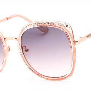 Okulary GUESS GF0381-72T. Okulary przeciwsłoneczne, Kolor różowy. Kobieta.