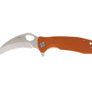 Honey Badger HB1136 CLAW MEDIUM SERRATED Orange