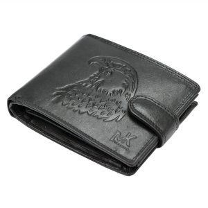 Skórzany męski portfel Money Kepper TCC 5600B-6 RFID