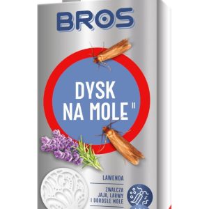 Dysk na mole odzieżowe lawendowy 1szt. - Bros
