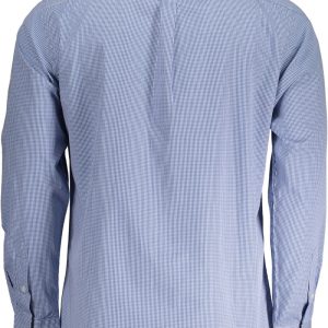 HARMONT&BLAINE NIEBIESKA MĘSKA KOSZULA Z DŁUGIM RĘKAWEM