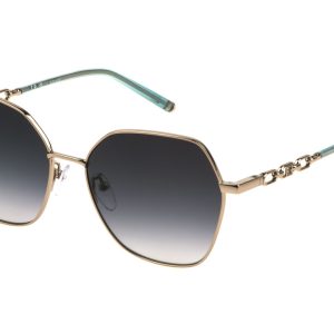 Okulary ESCADA SESD94-5608FE. Okulary przeciwsłoneczne, Kolor złoty. Kobieta.