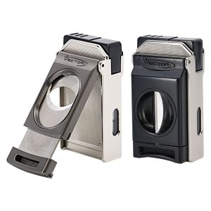 Vector ACCENDISIGARI SWITCH W/INTERCHANGEABLE CUTTER 01 Nickel Satin