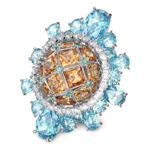 Biżuteria SWAROVSKI 5618271. Pierścionek, Kolor czerwony. Kobieta.