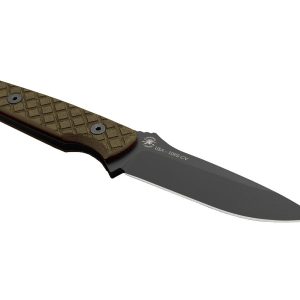 Spartan Blades ALALA SBSL004BKGR Black Blade Green Micarta