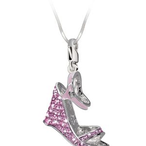 Biżuteria GLAMOUR GS2-30. Zawieszka, Kolor różowy. Kobieta.