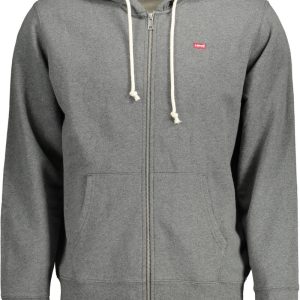 BLUZA LEVI'S Z ZAMKIEM MAN SZARA