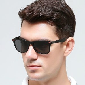 Przeciwsłoneczne Okulary polaryzacyjne Nerdy czarne POL-790