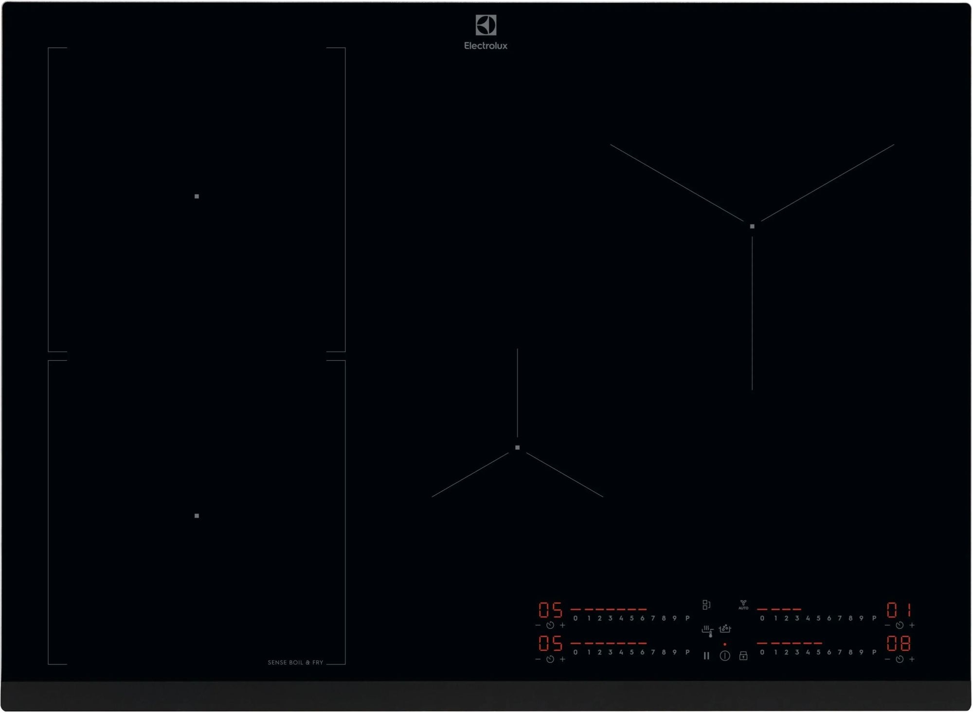 Electrolux EIS77453 Płyta indukcyjna 800 Sense Boil+Fry 68 cm